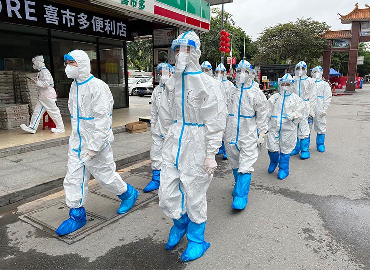 集团党员助力广州疫情封控区，筑牢抗疫“长城”